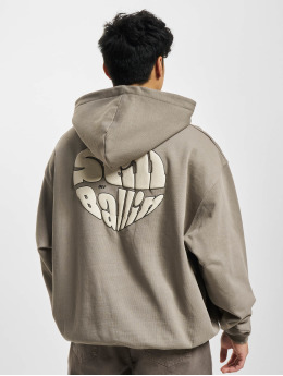 DEF Hoodie Heart  grey