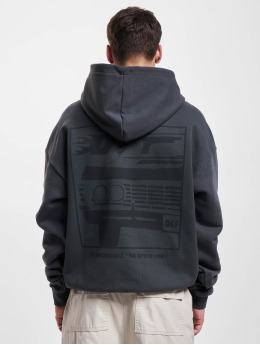 DEF Hoodie Heavy Oversized CAR grey