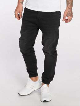 DEF Männer Slim Fit Jeans Holger in schwarz