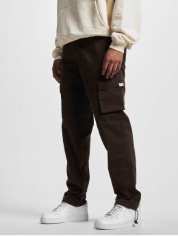 DEF Spodnie Chino/Cargo Classic  brazowy