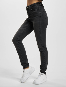 Denim Project dżinsy przylegające Dpwslim Recycled czarny