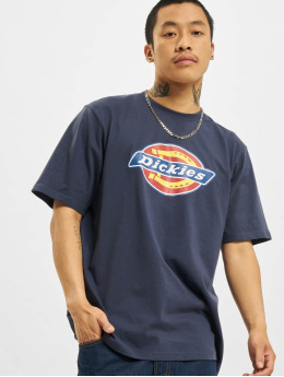 Dickies T-Shirty Icon Logo niebieski