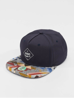 Djinns 5 Panel Caps 5p Sb Rubber Aztek niebieski