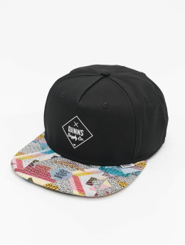 Djinns Gorra Snapback 5 Panel Rubber Aztek negro