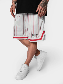 Dropsize Short Logo Stripe Mesh white