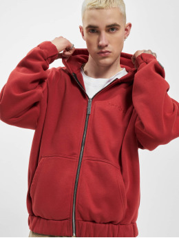 Dropsize Sweatvest Super Heavy Oversize Logo rood