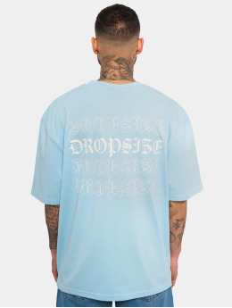 Dropsize Trika Dropsize Heavy Quattro T-Shirt modrý