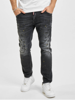 Jeans / Slim Fit Jeans Icon Skater i sort 835745