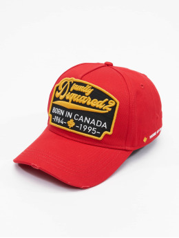 Dsquared2 Snapback Caps Logo red