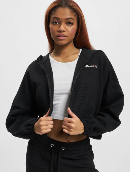 Ellesse Zip Hoodie Campenelle Cropped schwarz