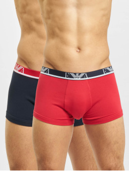Emporio Armani boxershorts  2 Pack Red/Blue Marine rood