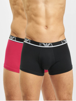 Emporio Armani boxershorts 2 Pack Fucsia/Black rood