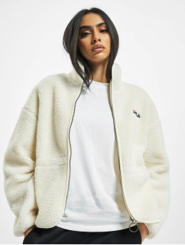 FILA Kurtki przejściowe Bianco Sari Sherpa Fleece bialy