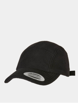 Flexfit 5 Panel Caps Polar Fleece Jockey zwart