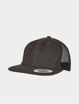 Flexfit Casquette Trucker mesh Denim  noir
