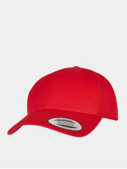 Flexfit Snapback Caps Classic Flexfitted punainen