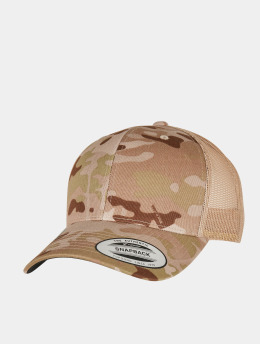 Flexfit Trucker Cap Retro camouflage