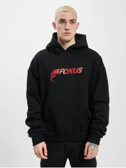 FOKUS x DEF Hoody Logo schwarz