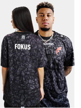 FOKUS x DEF T-Shirt Fokus schwarz