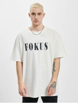FOKUS x DEF T-Shirt Plain weiß