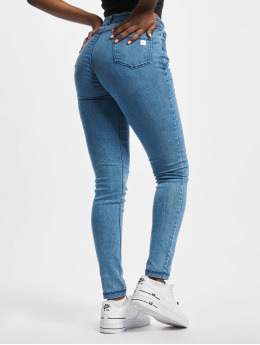 Freddy Frauen Skinny Jeans Basic II in blau