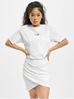 GCDS Kleid Wrapped Monster  weiß
