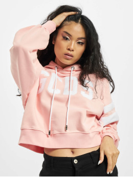 GCDS Sweat capuche BABY BEAR CROP magenta