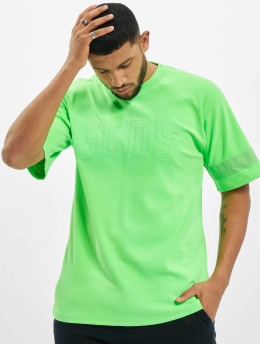 GCDS T-Shirt Logo grün