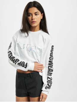 GCDS T-Shirt manches longues Hello Kitty blanc
