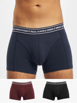 Jack & Jones boxershorts jacText 3 Pack zwart