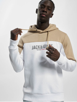 Jack & Jones Mikiny Dan Blocking béžová