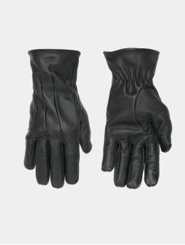Jack & Jones Rękawiczki Montana Leather  czarny