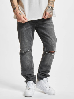 Jack & Jones Slim Fit Jeans Mike Original NA 923 grijs