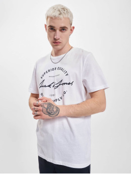 Jack & Jones T-Shirt Ace Crew Neck blanc