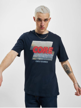 Jack & Jones t-shirt Booster Crew Neck blauw