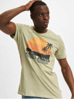 Jack & Jones T-shirt Palm  grön