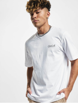 Jack & Jones T-Shirt Watercolor Crew Neck white