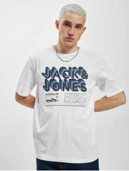 Jack & Jones t-shirt Booster Crew Neck wit
