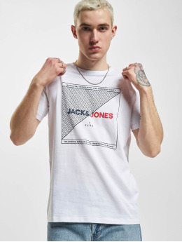 Jack & Jones T-Shirty Ralf Crew Neck bialy
