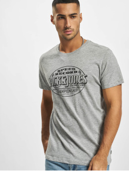 Jack & Jones T-skjorter Retro Prau 22 grå
