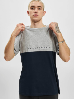 Jack & Jones T-skjorter Copenhagen Block Crew Neck grå