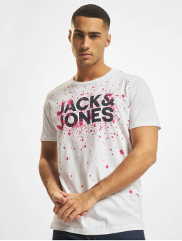 Jack & Jones T-skjorter New Splash hvit