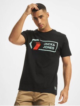 Jack & Jones Tričká Logan èierna
