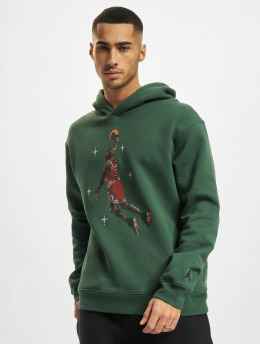 Jordan Hoodie Essentials Grafik Fleece green