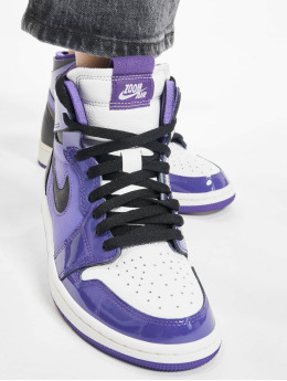 Jordan Sneaker 1 High Zoom Air CMFT Purple Patent violet