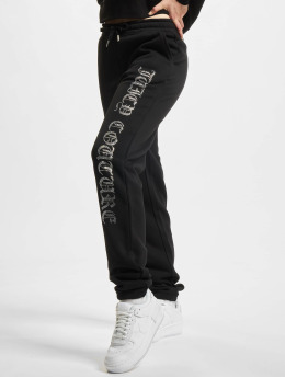 Juicy Couture joggingbroek Capital Diamante Graphic Fleece zwart