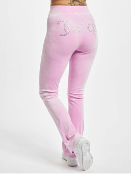 Juicy Couture Spodnie do joggingu Freya Flares  pink