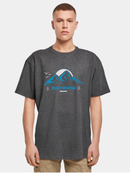 Just Rhyse T-Shirt  Mountain Explorer Heavy Oversized grey