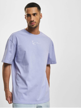 Karl Kani Camiseta Small Signature Essential púrpura