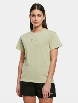 Karl Kani Camiseta Signature Washed verde